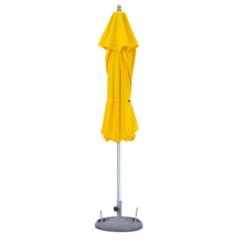 Parasol de marché Clearence, H 102,36 po x l 157,44 po x P 157,44 po, Jaune