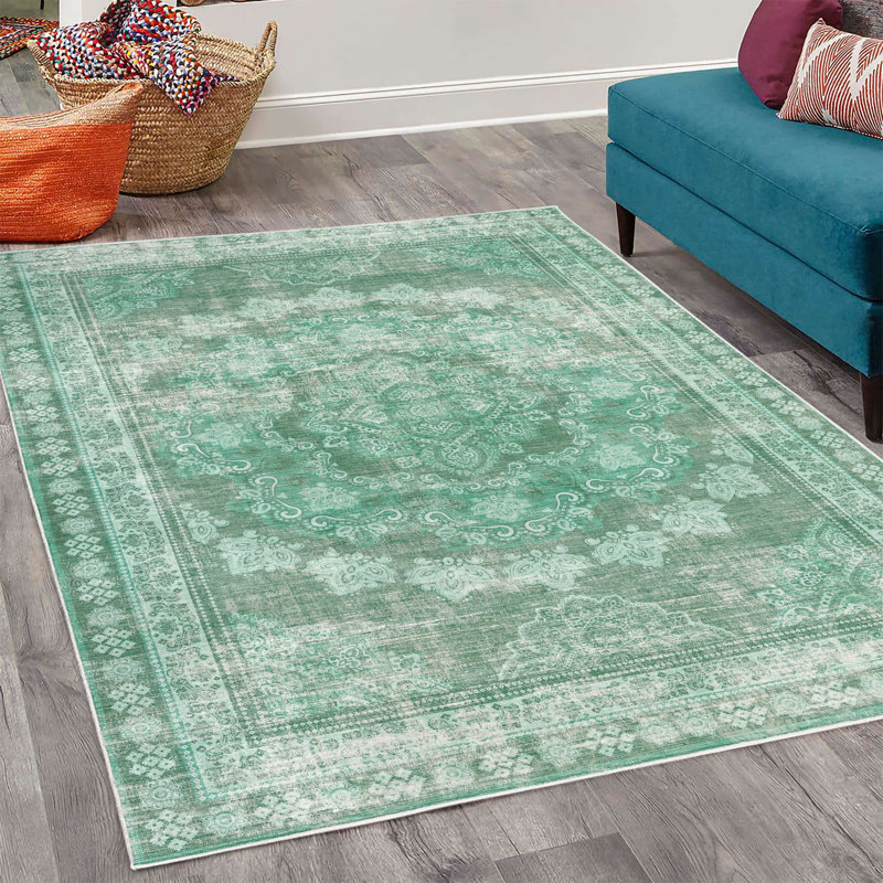 Tapis décoratif Mircale, Rectangle 4 pi x 5 pi 5 po