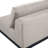 Oslo Aluminum Outdoor Upholstered Loveseat