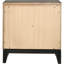 Table de chevet 2 tiroirs Grey Oak