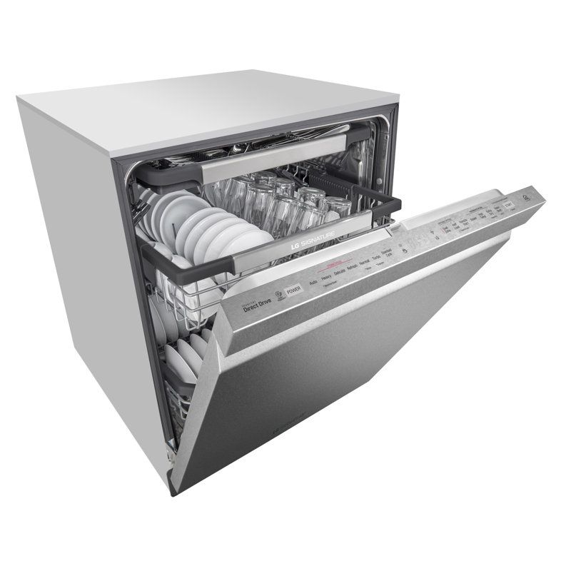 LG SIGNATURE Top Control Smart Wi-Fi Enabled Dishwasher with TrueSteam® and QuadWash