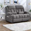 Sofas with Storage, Metal Frame 60 Inch Modern Reclining Loveseat for Home-1864401438
