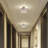 Lilyanka Crystal Semi Flush Mount