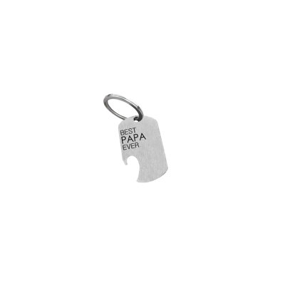 Bouteille d'eau en acier inoxydable ouvre-bouteille de bière porte-clés poche ouvre-bouteille breuvage porte-clés cadeau femmes hommes