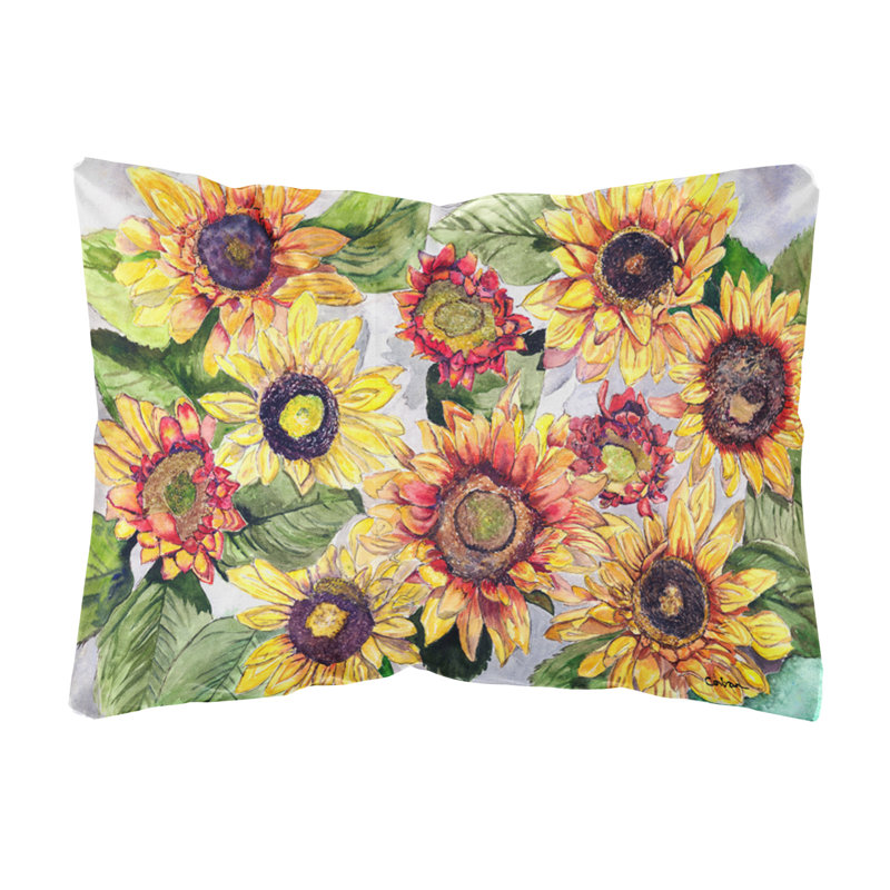 Coussin décoratif intérieur / extérieur Sunflowers