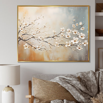 Dogwood Blooms Sunset - Dogwood Wall Art