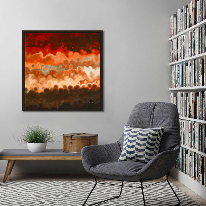 «Hebrews 13:16 Do Good And Part» par Mark Lawrence - reproduction, Cadre flottant espresso, H 27,5 po x l 27,5 po x P 2 po