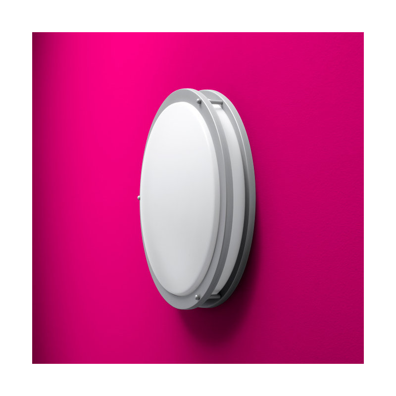 Oracle Acrylic Flush Mount, Graphite