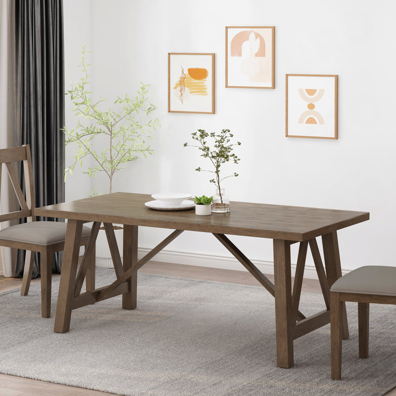 Basic Wood Dining Table