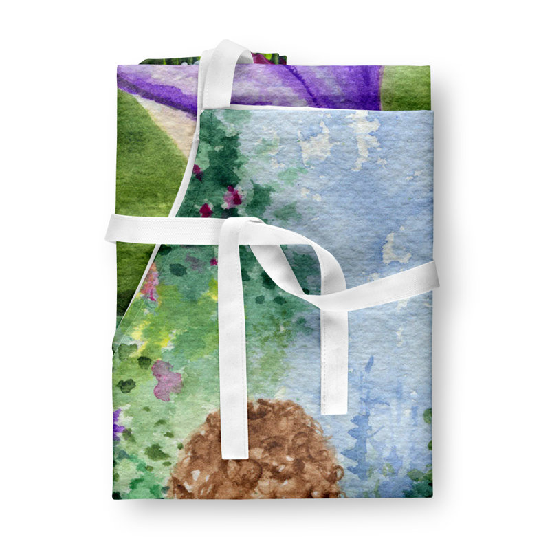 No Pattern Bib Apron