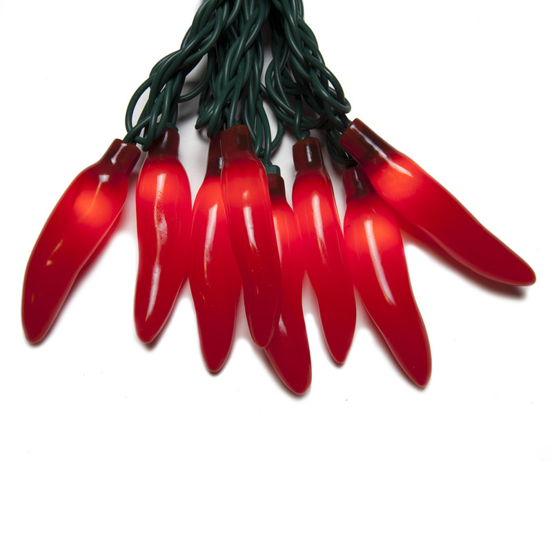 180'' String Lights, Red