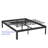 Ashwyn Verret Reinforced High Load-Bearing Frame Type Iron Bed with Anti-Shaking Design-989083893-962823888