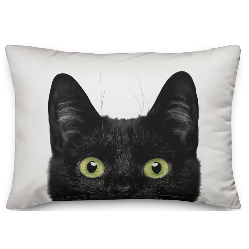  Cat Eyes Lumbar Pillow