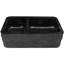 33'' L Double Bowl Granite Kitchen Sink