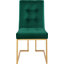 Chaise d'appoint en velours capitonné Chakevia-23542762-28747691