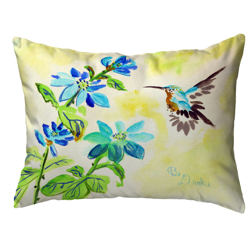  Coussin intérieur / extérieur Hummingbird