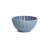 Sango Frill 12-Piece Casual Reactive Blue Dinnerware Set - Service For 4, Made Of Durable Stoneware