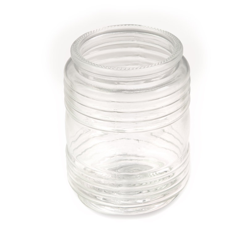 Verre de rechange pour pot de gelée Design House, cylindre, ouverture de 3 pouces