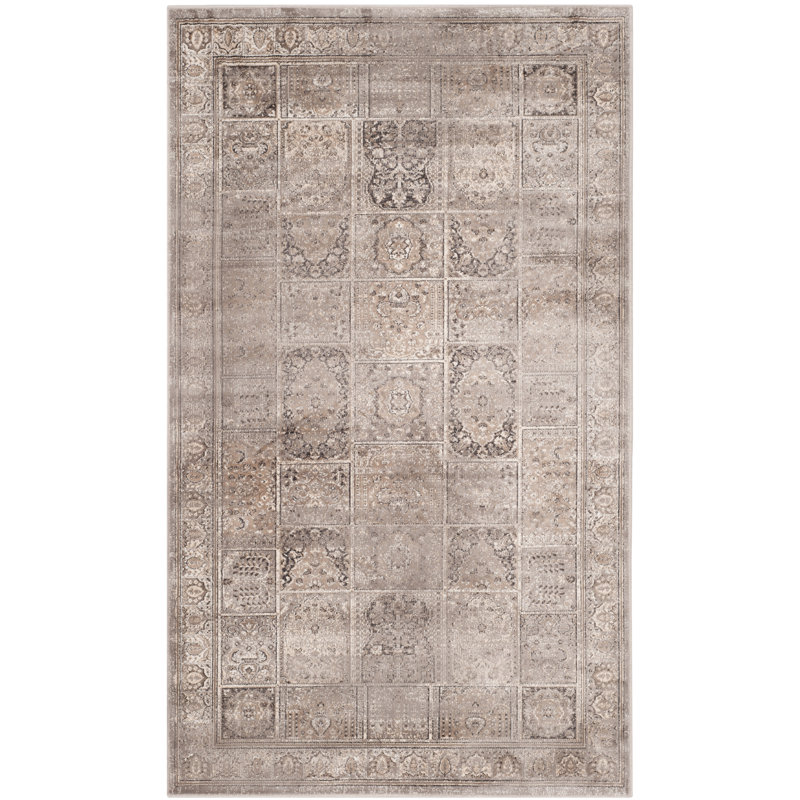Vishnu Vintage Performance Oriental Rug, Rectangle 3'3" x 5'7"