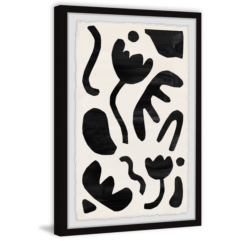 Complicated Formation - Single Picture Frame Painting, 45cm H x 38cm W