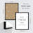 Gallery Wall Art Poster Framed Set, Manufactured Wood Wall Art Picture Frames, Photo Collage Framed Wall Decor-125397373-125397366-125397539