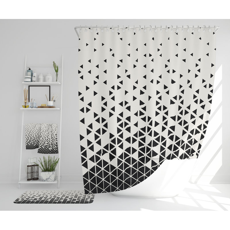 Nehorai Polyester Shower Curtain Set