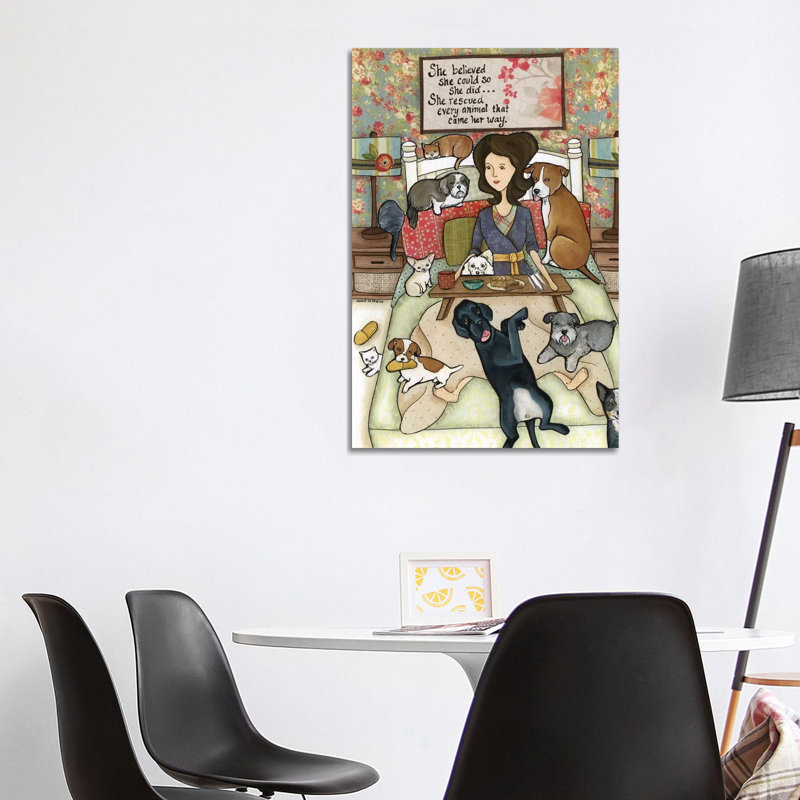 She Believed by Jamie Morath - Wrapped Canvas Print, 101.6 cm H x 66.04 cm W x 3.175 cm D