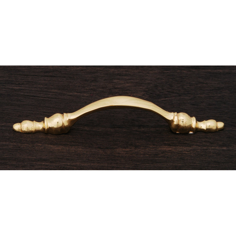 CP Series 3" Center to Center Arch Pull, Polished Brass