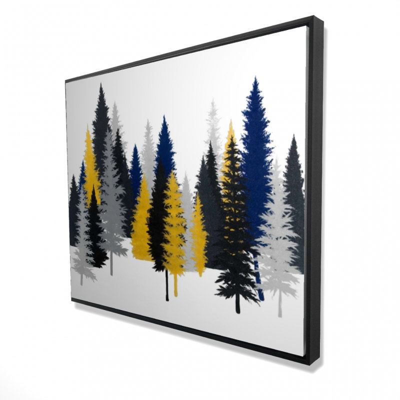Golden Fir Print On Canvas, H 48 po x l 60 po