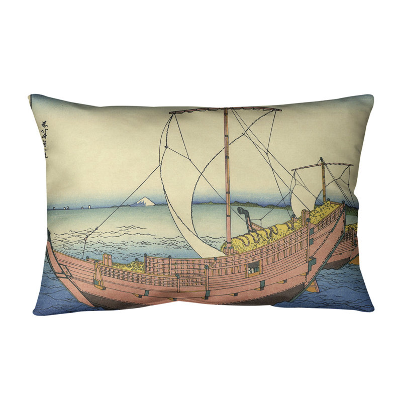 Housse de coussin rectangulaire et insert, Duvet synthétique, Île Seymour Nord, Galapagos, 20 po x 14 po