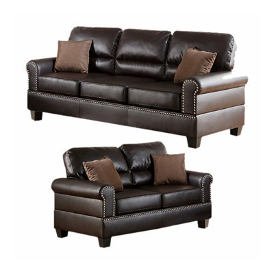 Modular Sofa Set 6pc Set Living Room Furniture Sofa Loveseat Couch Grey Linen Like Fabric 4x Corner Wedge 1x Armless Chair and 1x Ottoman