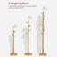 Trikomou Solid Wood 8-Hook Freestanding Coat Rack-1589859091