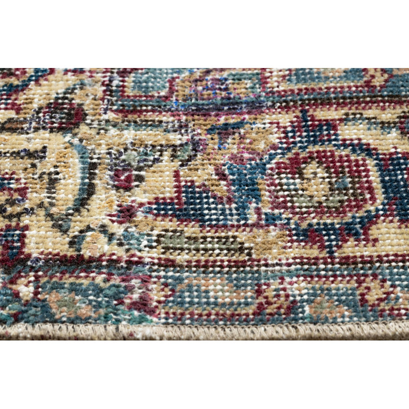 Chardae Rectangle 144 cm x 215 cm Oriental Wool Hand Loomed Kilim