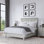 Lit plateforme avec rangement Renee