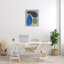 "Cadre abstrait à formes simples" par Regina Moore sur toile-1725792052