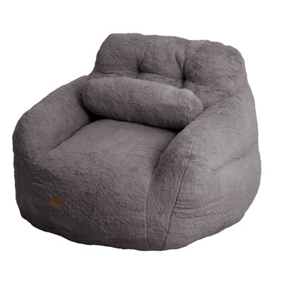 Bean Bag Chair comes with a Spacious Size,Lazy Chair with Pillow by Trule