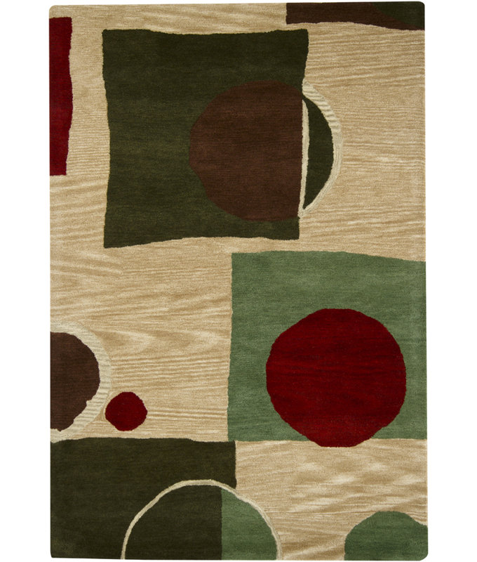 Rameriz Wool Abstract Indoor Rug, 7'9" x 10'6"