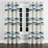 Coastal Window curtains - Abstract Shore Breeze Stripes Grommet Curtain - 1 Panel-633885300-633885578