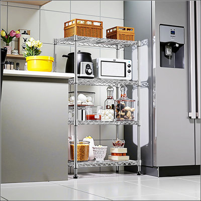 4-Tier Utility Shelving Unit by Ebern Designs
