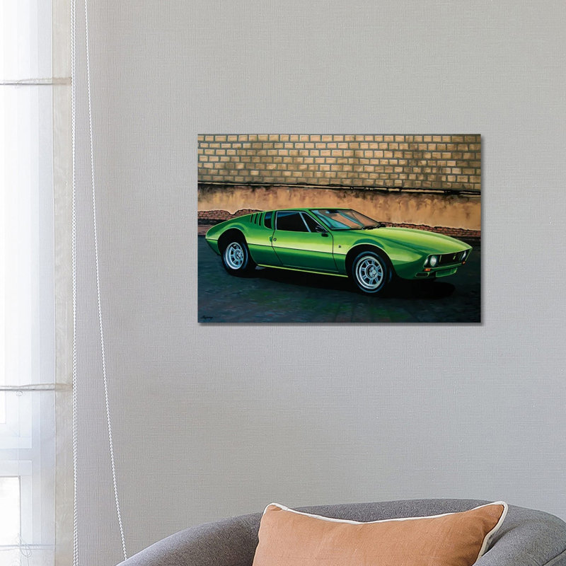 Tomaso Mangusta 1967 by Paul Meijering - Print on Canvas, 66.04 cm H x 45.72 cm W x 1.91 cm D, Wrapped Canvas