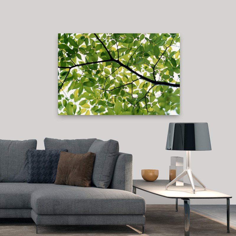 Arbre rétro contemporain rétro-éclairé, H 32 po x l 48 po