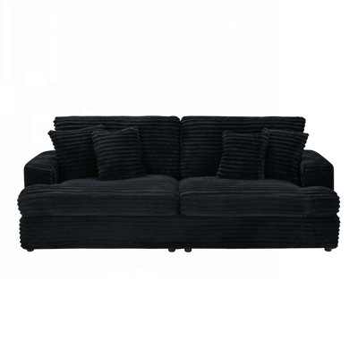 Corduroy Upholstered Sofa