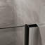 Porte de douche pivotante l 34 po x H 72 po, conception semi-sans cadre avec verre trempé épais