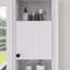 Armoire murale de salle de bain avec miroir et 3 tablettes