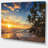 Paradise Tropical Island Beach with Palms by Valio84sl - Photograph Print-1204702945-1204702952