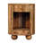 Solid Wood Soba Ball Open Slot Bedside