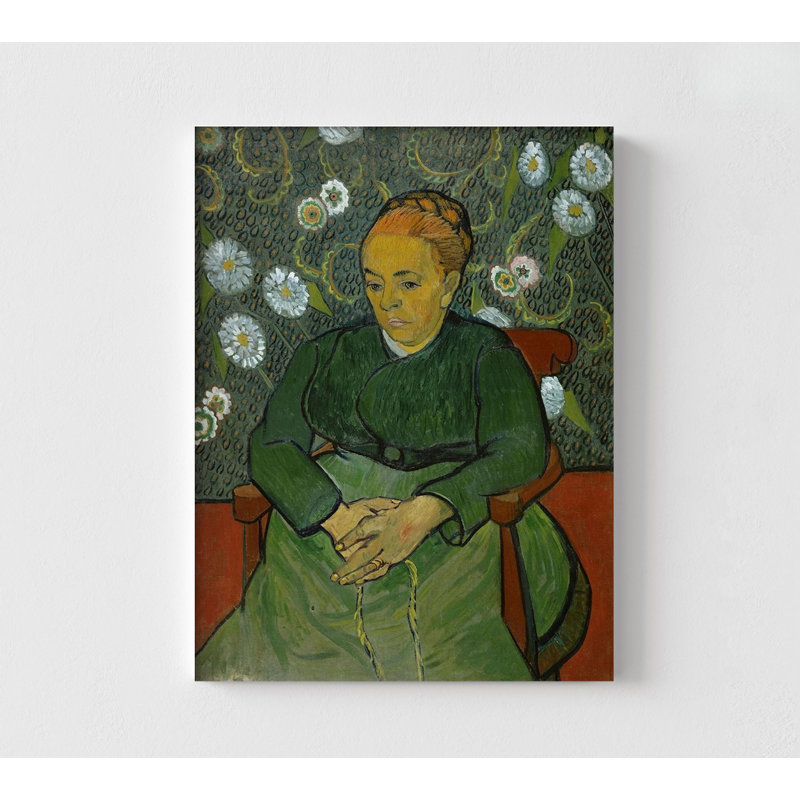 Portrait Of Madame Roulin By Vincent Van Gogh, Female Art Print, Woman Wall Art, Famous Van Gogh Portrait, Portrait Oil Painting Print