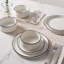 Ensemble de vaisselle et assiettes en jade Red Barrel Studio®, 18 pièces, 6 pièces, blanc-285168658