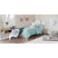 Ensemble d'édredon à imprimé métallique Aqua Twin Raina -24747094-24747097