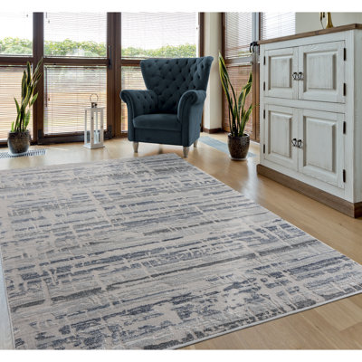 Tapis gris Emmeline